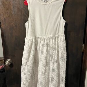 Nordstrom Ivory Sleeveless Dress